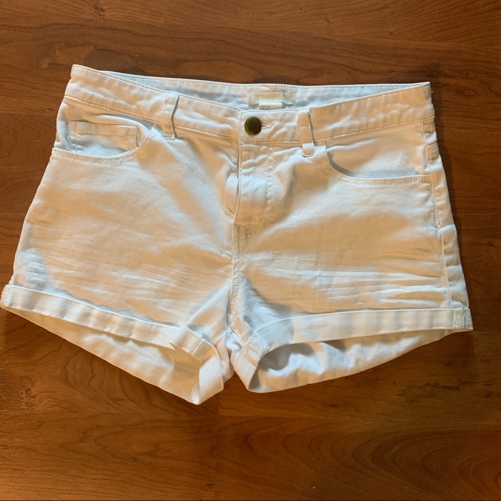 AEO Denim Mini Skirt & H&M White Denim Shorts - Picture 9 of 12